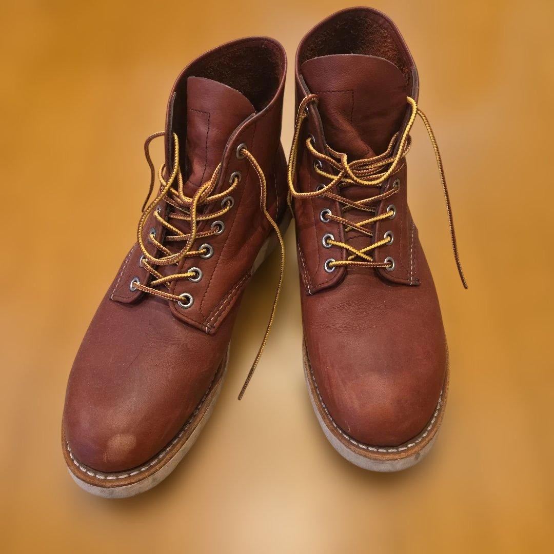 RED WING SHOES ブラウン ハイカットブーツ 7 USA9105