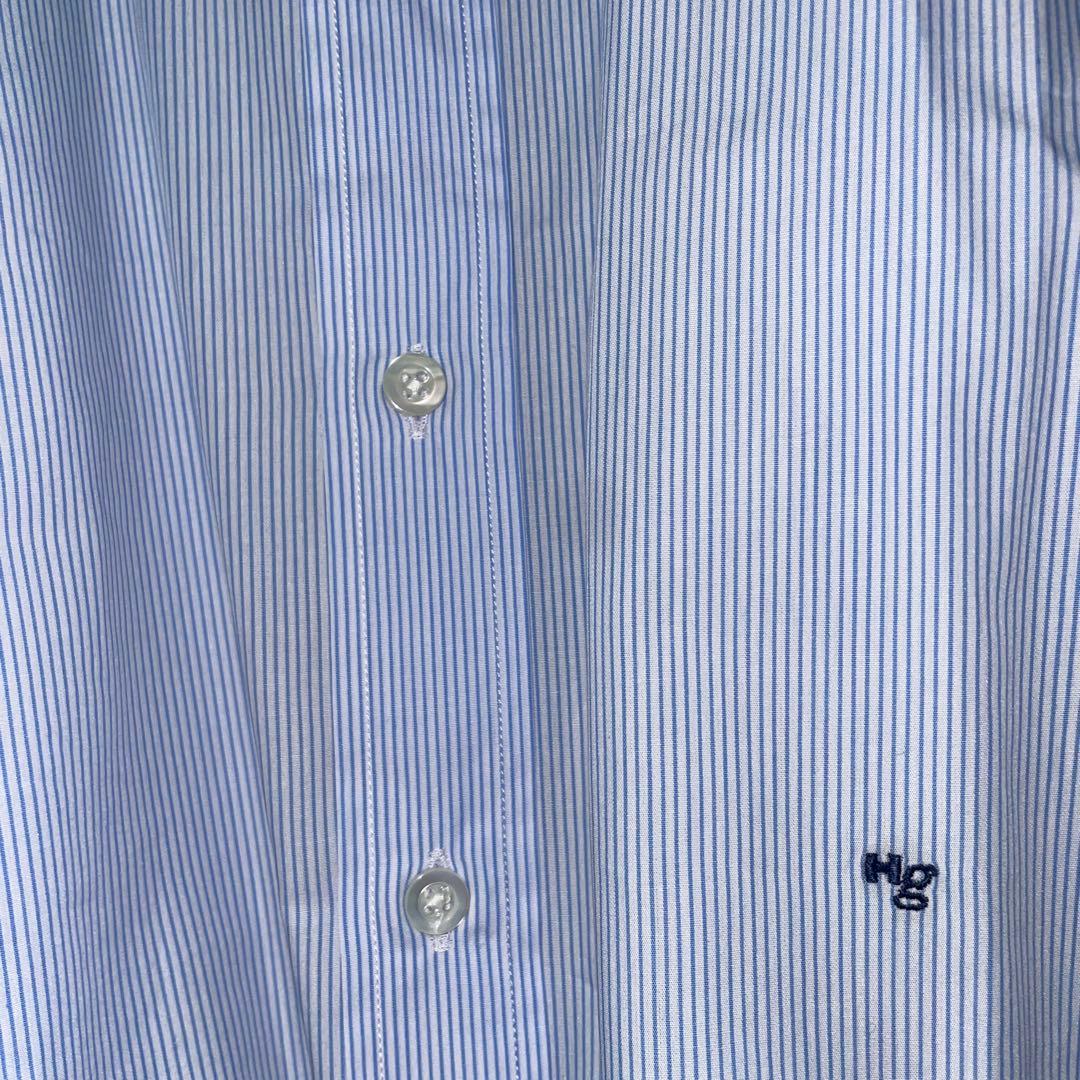 トップス CROPPED SHIRT IN MINI STRIPE hommegirls