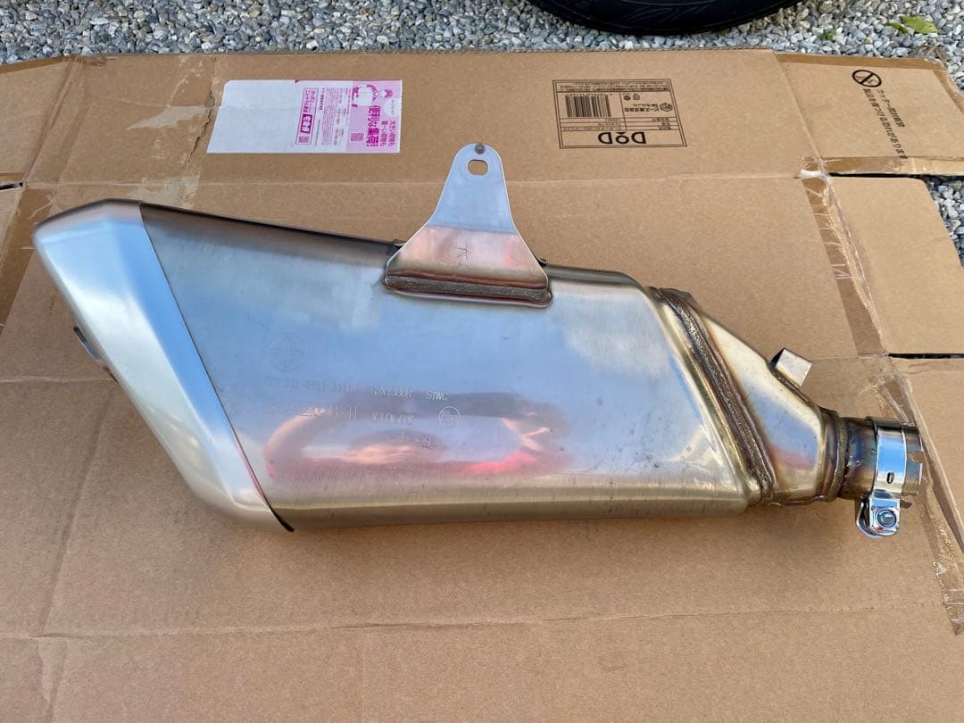 隼 ハヤブサ 純正マフラー サイレンサー 左右セット 3型 EJ11A