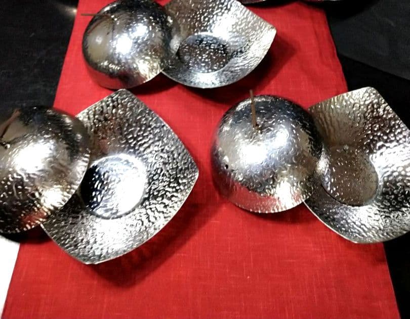 ♥奨め一押し【 高級ステンレス皿 食器 】&【卓上一人鍋用】2セット