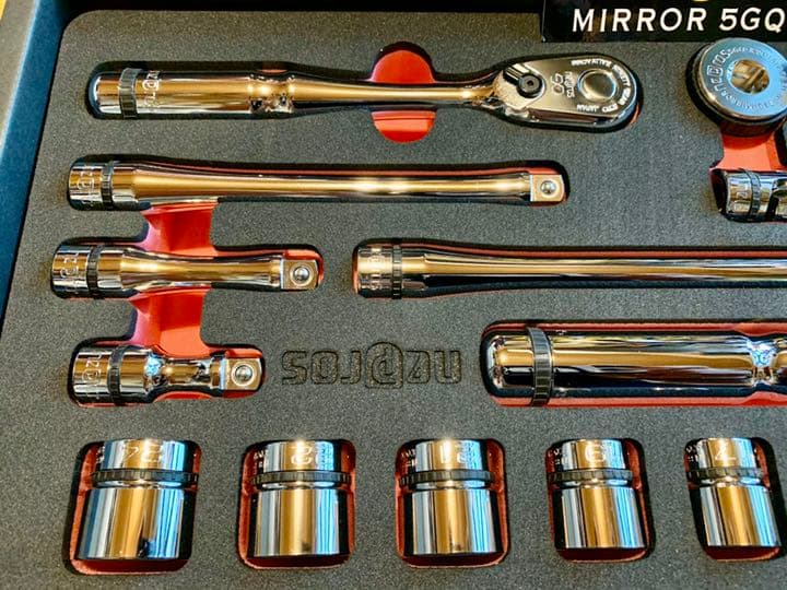 ＫＴＣ『ネプロス,9.5sq,ソケットレンチ26点セット』【超美品、未使用品】