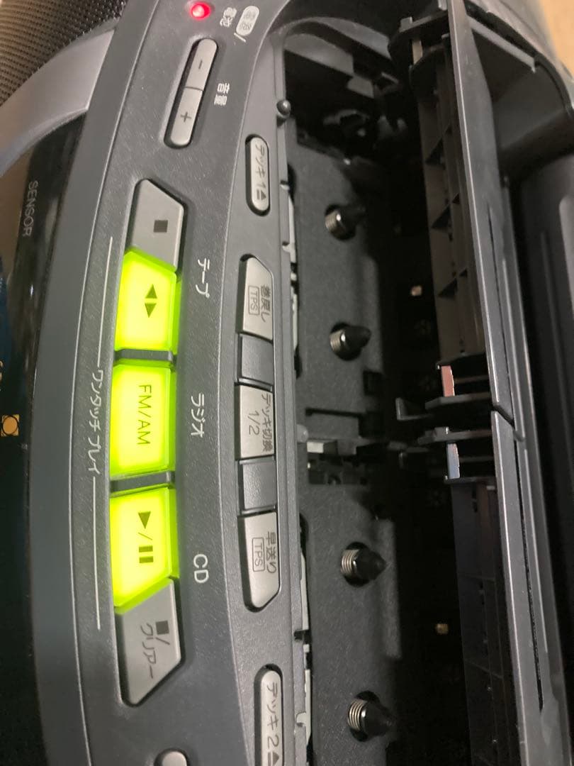 B0303)パナソニック　オーディオ　コブラトップ　RX-ED90-K