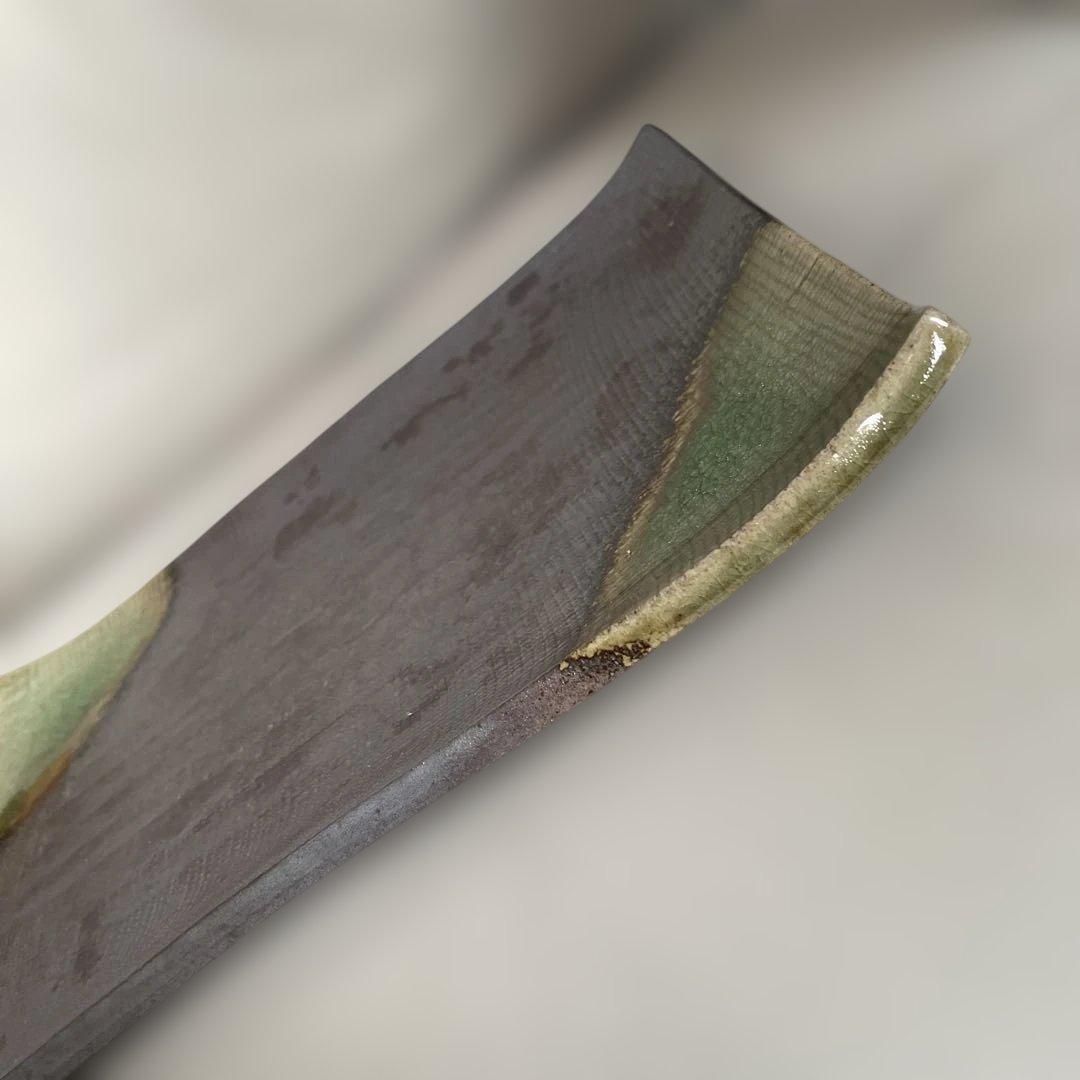 ヴィンテージ　陶磁器　大皿　角皿