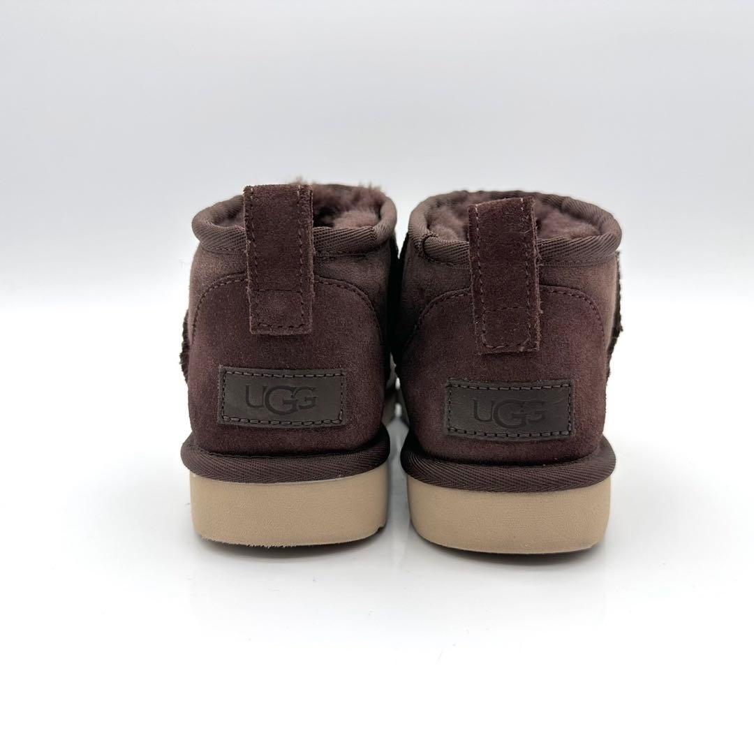 アグ クラシック ウルトラ ミニ ブラウン ムートンブーツ 23cm