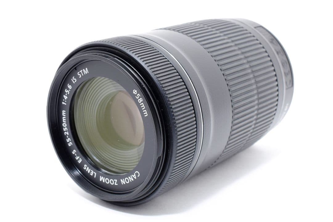 高性能 望遠✨Canon EF-S 55-250mm IS STM✨手ブレ補正