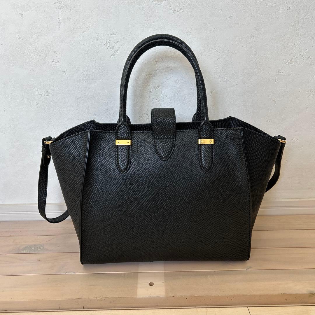 ローレンラルフローレン☆2ウェイレザーショルダーバッグ