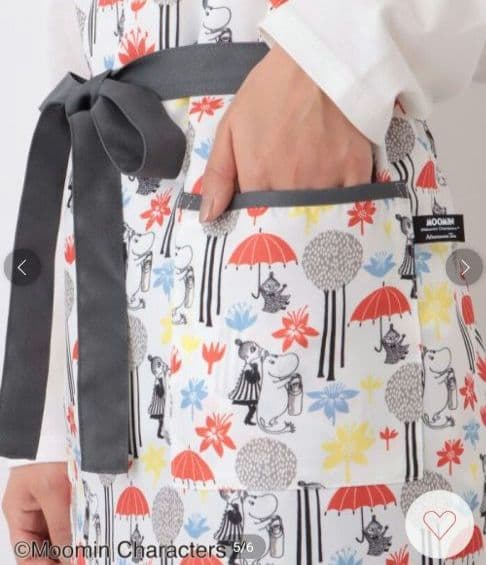 SALE中♡アフタヌーンティーリビング　ムーミン　エプロン