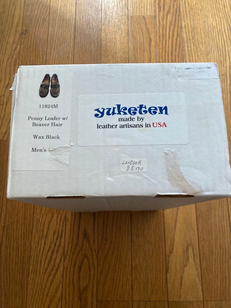 美品　yuketen ユケテン　ビーバーローファー