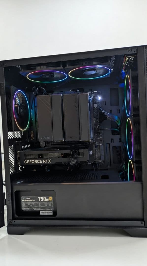 【Ryzen7 7800X3D RTX4060Ti】ミドルタワーPCケース