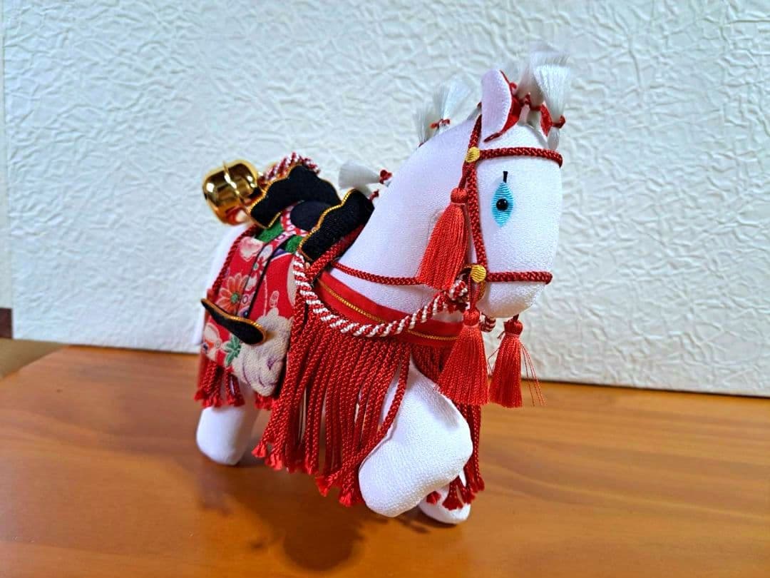うま❖ちりめん細工❖干支❖人形