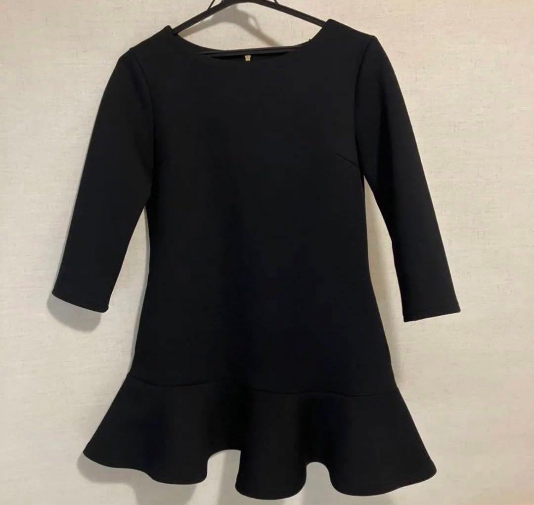 シェリエ sheller バックZIPスウェットワンピース