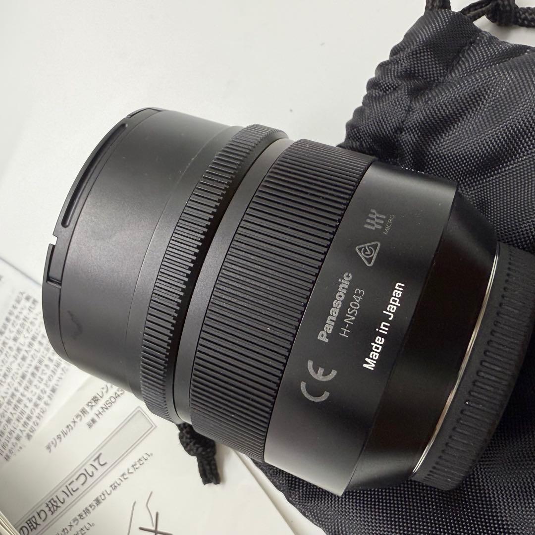【LUMIX】美品！ノクチクロンF1.2単焦点レンズ42.5mm