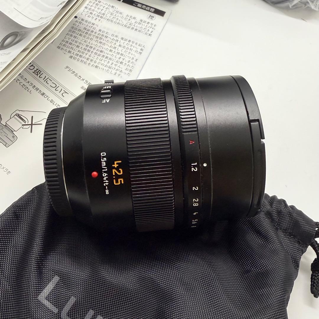 【LUMIX】美品！ノクチクロンF1.2単焦点レンズ42.5mm