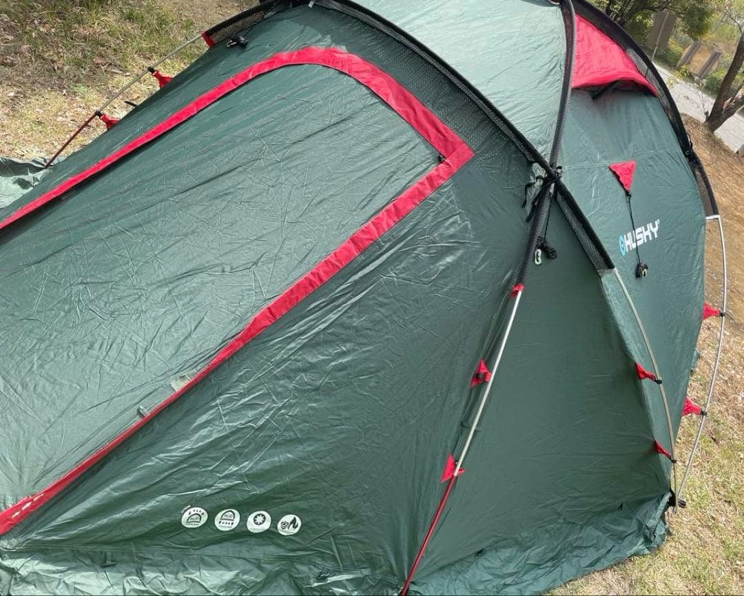 Husky３人用テント Fighter 本国ヨーロッパ価格の半額以下
