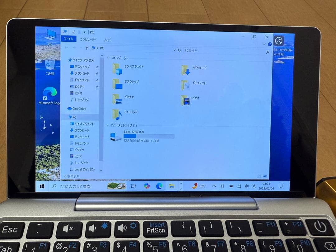 Windowsデスクトップ GPD Pocket 1 8GB 128GB UMPC