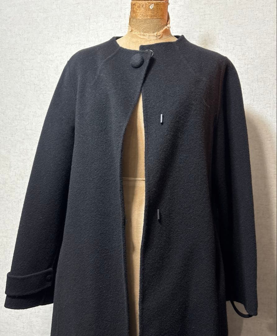 東京ソワール　ウールロングコート　S 新品