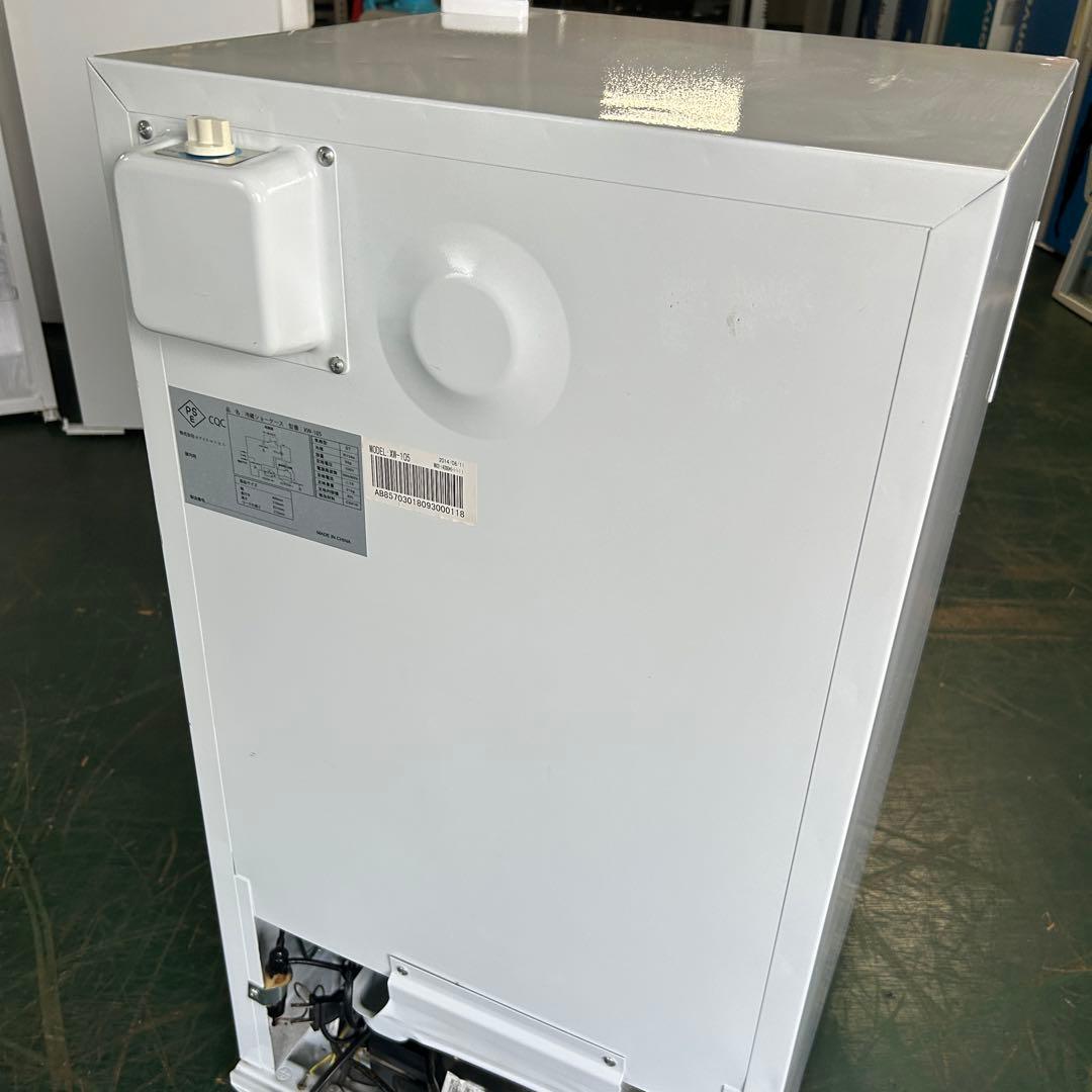 146業務用 冷蔵ショーケース オフィスコンビニ XW-105 左右開き 小型