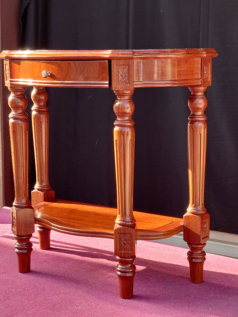 激安❗花梨チェスト/キャビネット/飾り棚/電話台/サイドボード/アンティーク家具