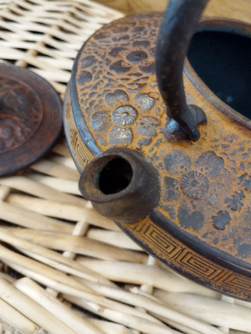 鉄瓶 菊池保寿堂 桜