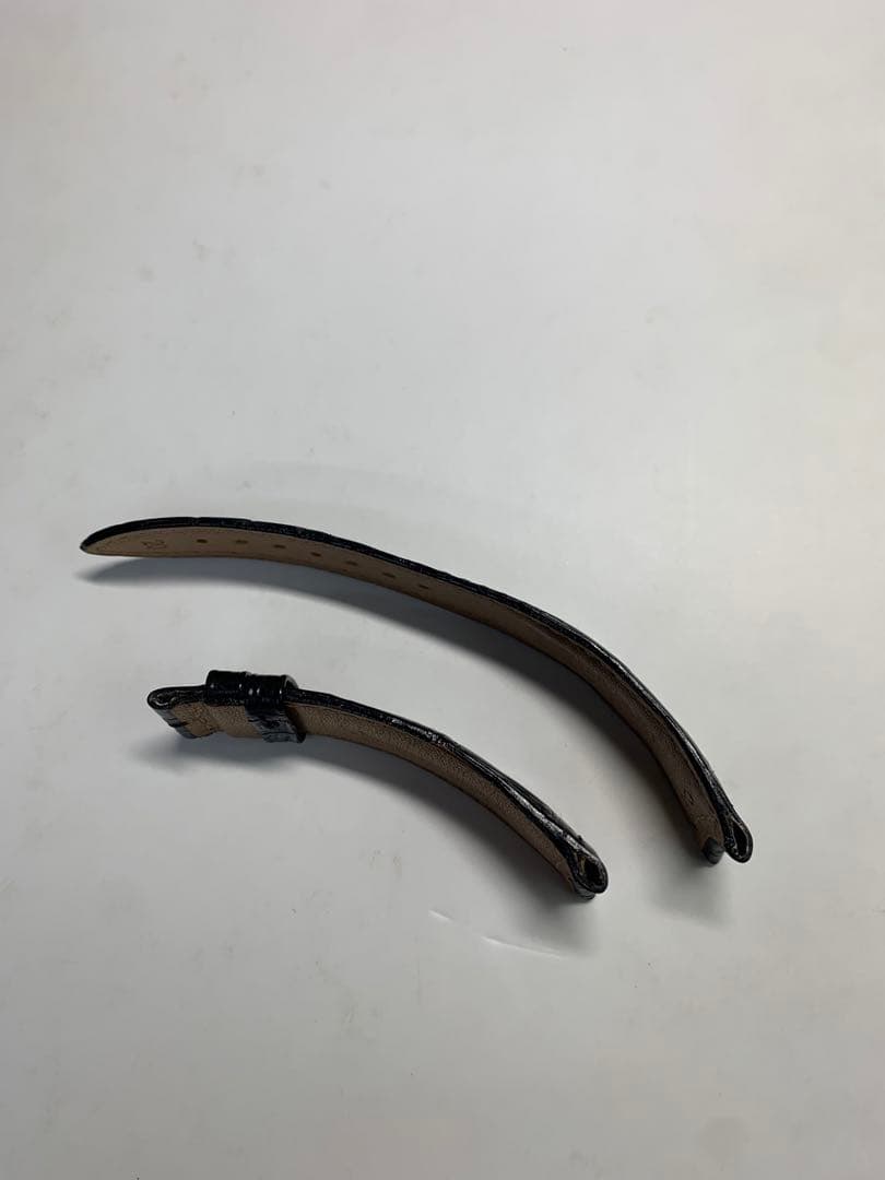 Jaeger-LeCoultre ジャガールクルト純正黒クロコ20mm