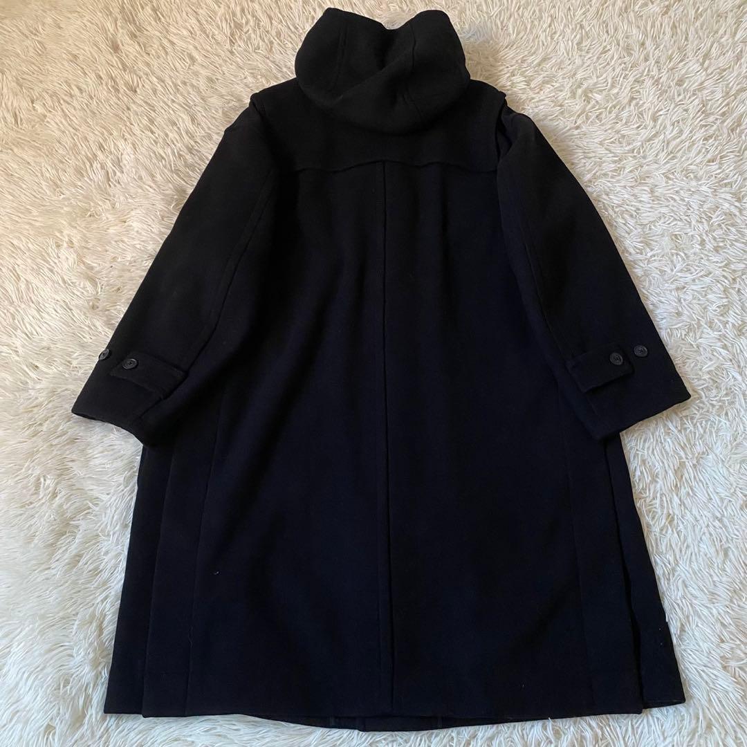 【未使用級✨】＋J ユニクロ ダッフルコート オーバーサイズ 黒 M