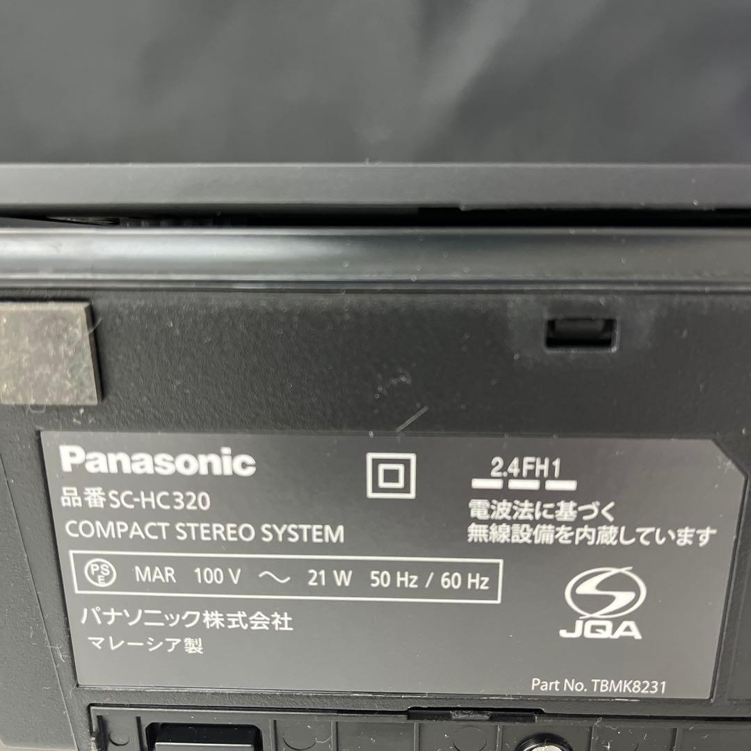 美品　Panasonic SC-HC320 ブラック 2025年製