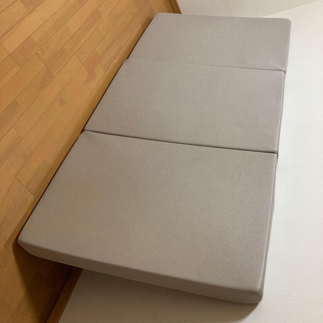 【歳末値下げ】ロフトベッド ホワイト マットレス付　取扱説明書付