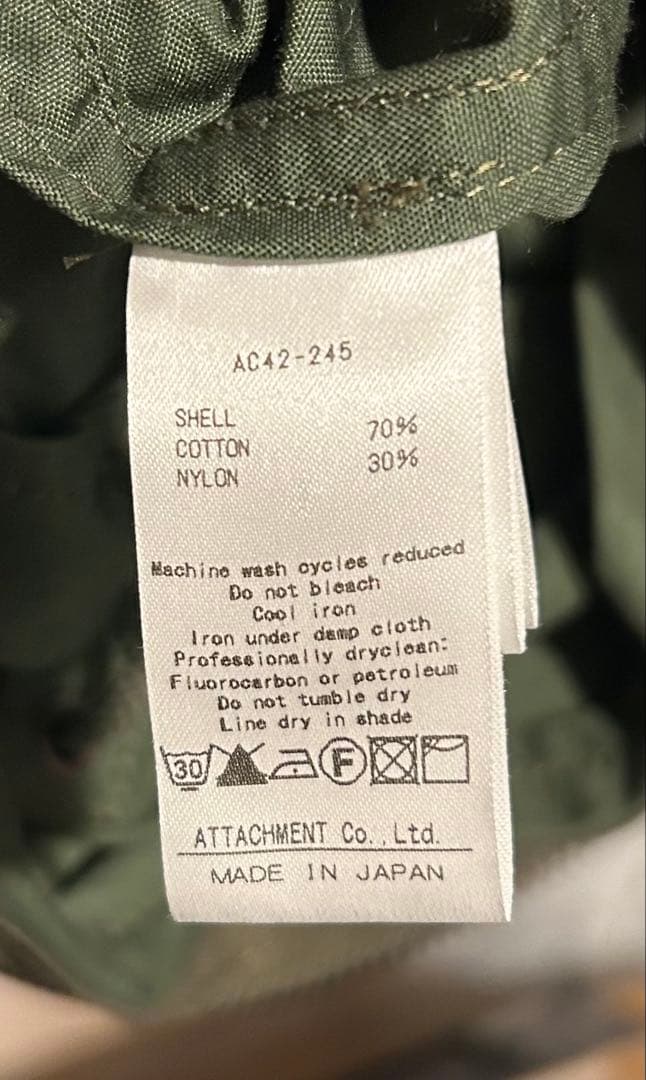 attachment C/Nオックス M-51タイプモッズコート