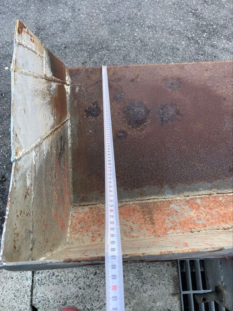 大型金属製除雪用ブレード