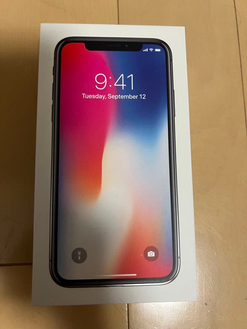 iPhone X 64GB スペースグレイ SIMフリー本体
