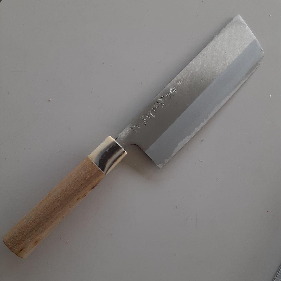 超貴重　家弘光作艶消し菜切り包丁１２本セット