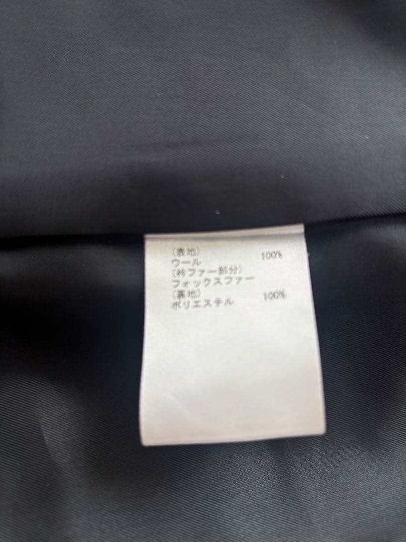 グレースコンチネンタル ダイアグラム ロングコート(フォックスファー)