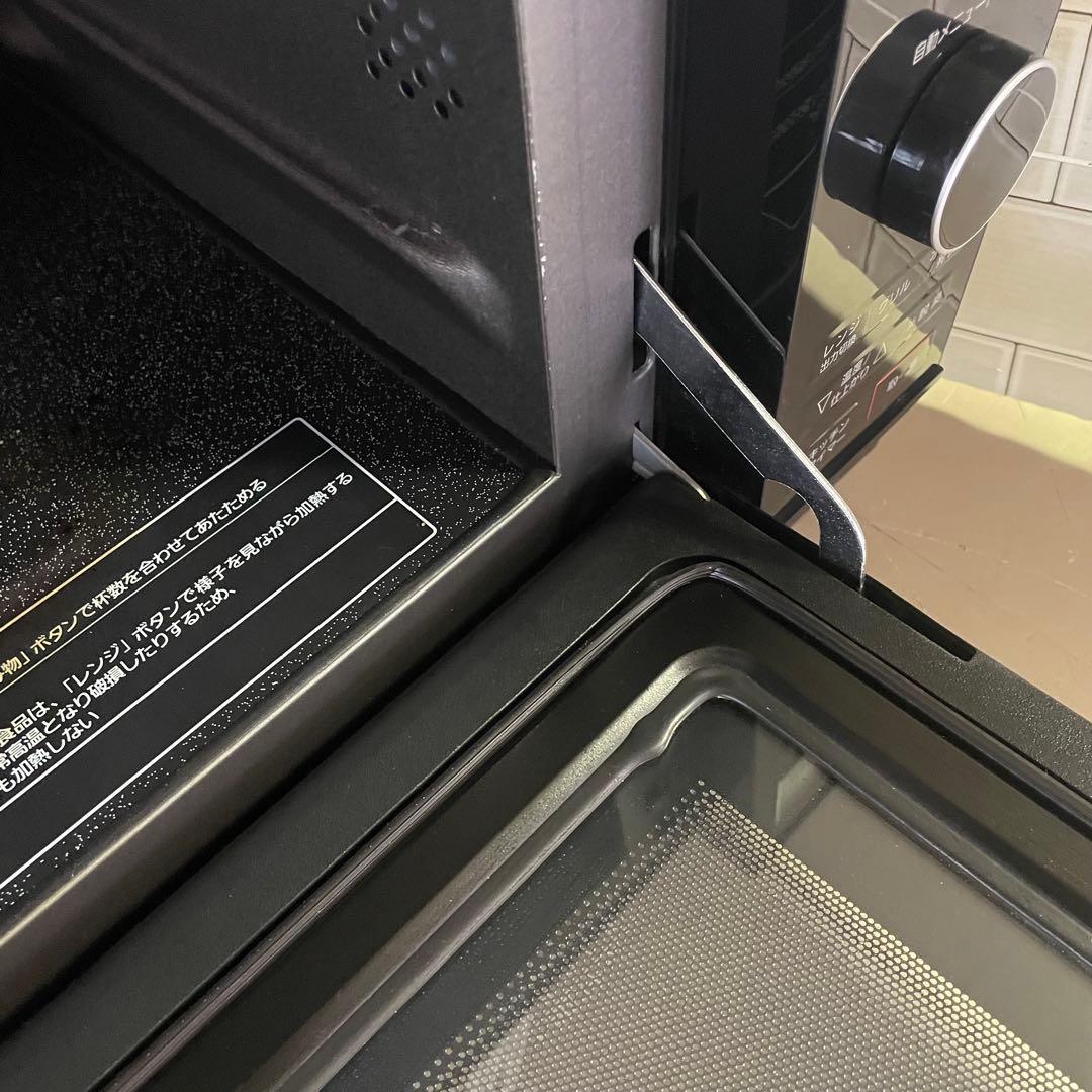 人気‼️エレック　パナソニック　電子レンジ　黒　NE-MS266オーブンレンジ