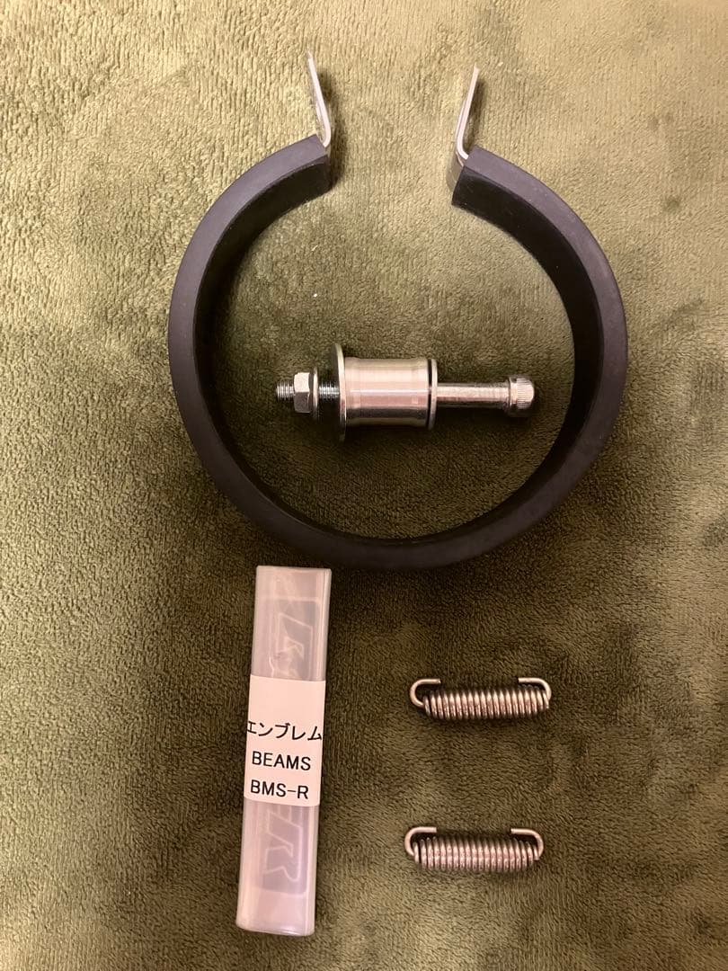 SV650用BEAMS R-EVO2 ヒートチタン スリップオンマフラー