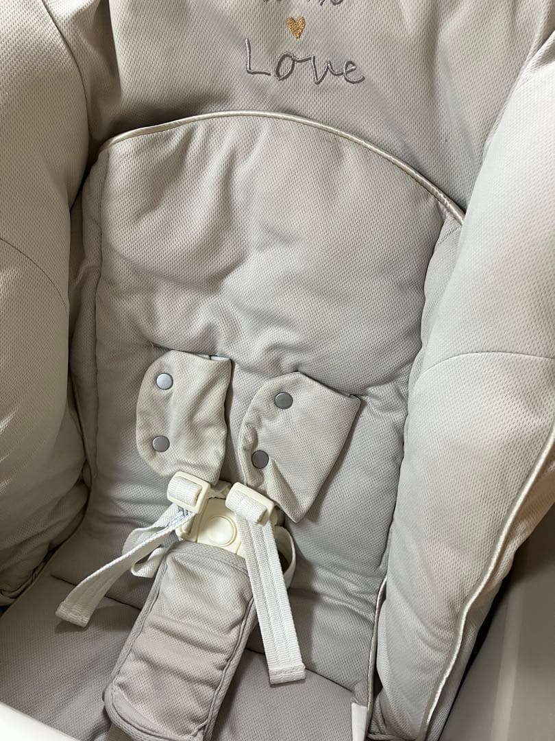 【美品】Aprica ユラリズム スマートプレミアム ウィズラブ ハイローチェア