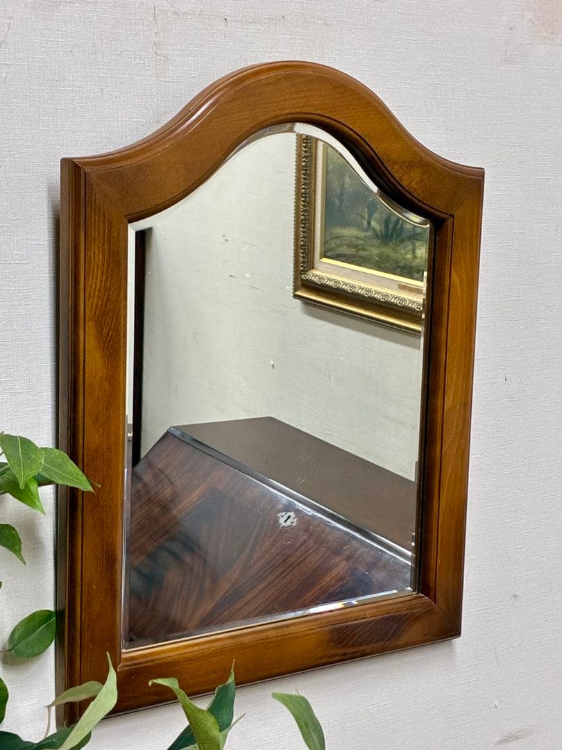 あや☆管383☆カリモク☆karimoku☆アンティーク☆ウォールミラー