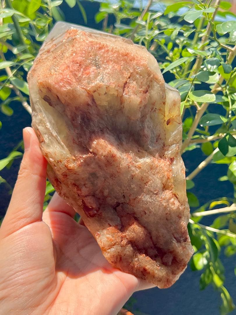 レコードキーパー　ナチュラルシトリンキャンドルクォーツ 天然石　パワーストーン