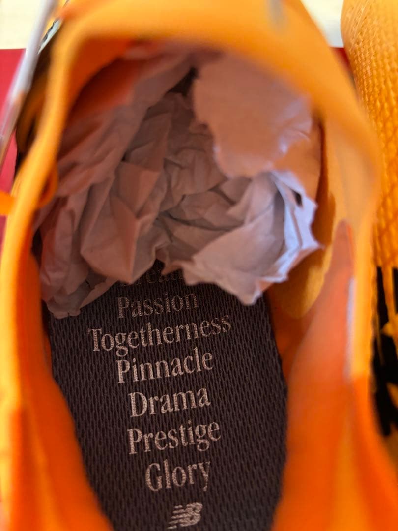 ［TT］New Balance サッカーシューズ オレンジ　26.5