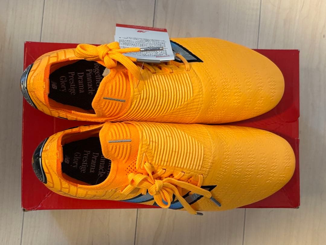 ［TT］New Balance サッカーシューズ オレンジ　26.5
