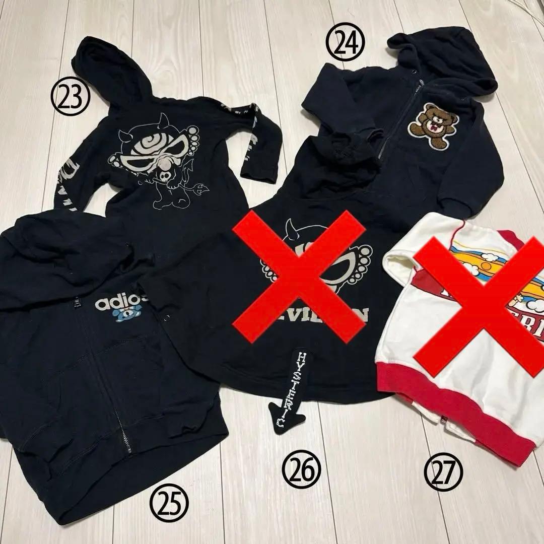 ヒステリックミニ/ヒスミニ/HYSTERICMINI80.90/24点まとめ売り