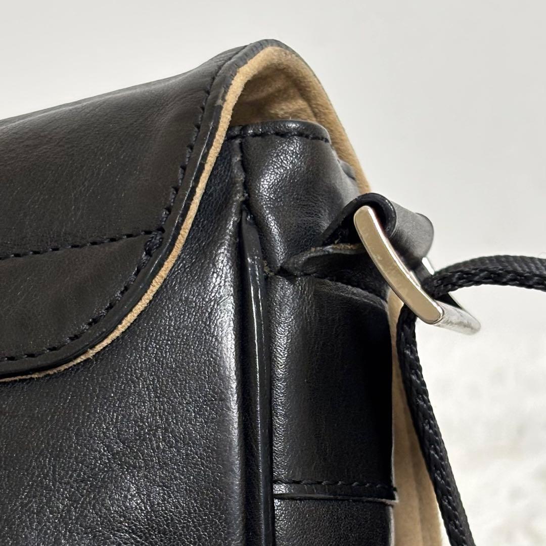 【美品】 ココマイスター マットーネ マルチショルダー レザー ショルダーバッグ