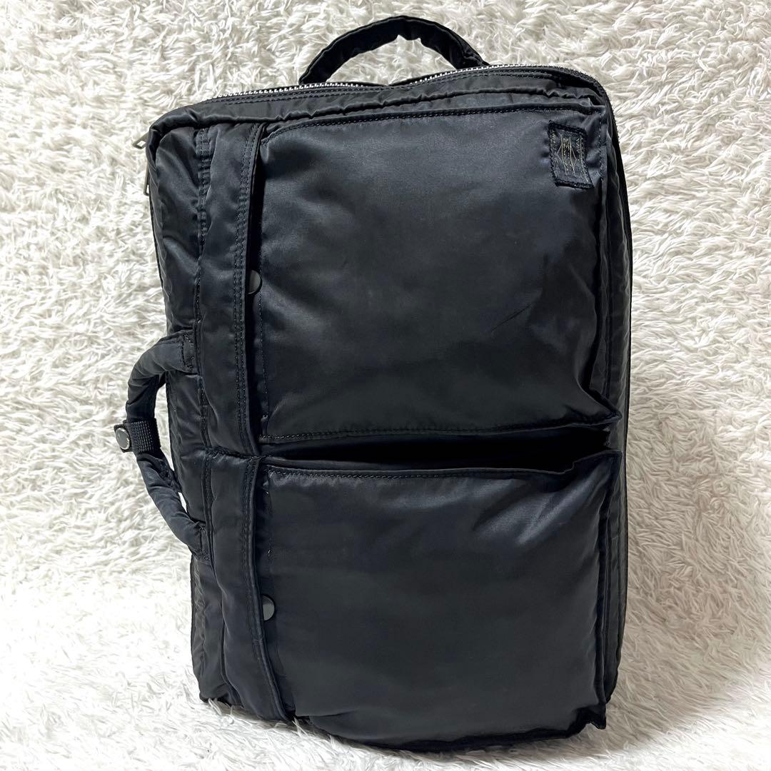 ✨即売品✨PORTER タンカー 3way リュック ビジネスバッグ ブラック