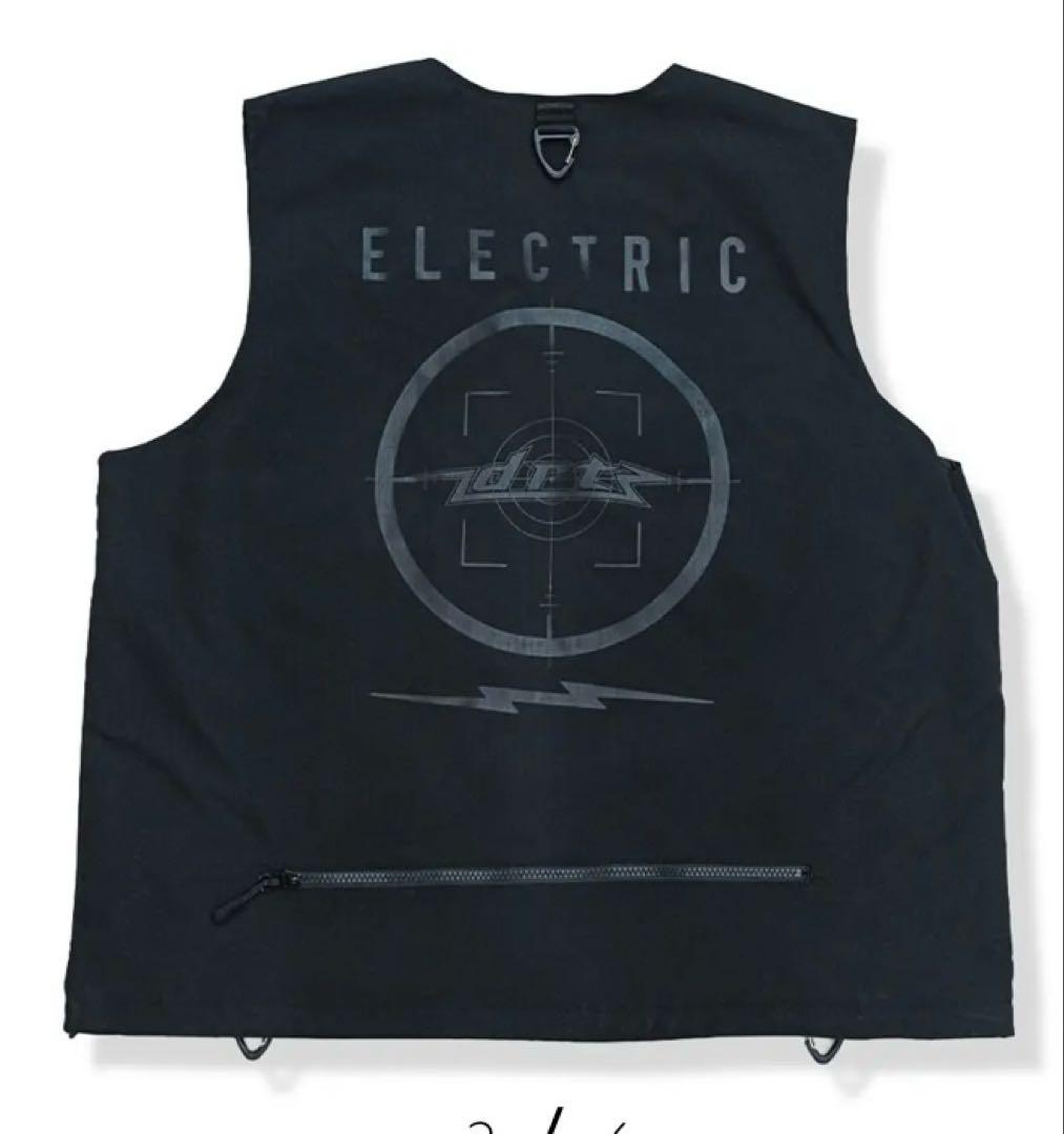 ☆新品☆希少☆DRT×エレクトリック　トロフィーショットベスト　ブラック　M