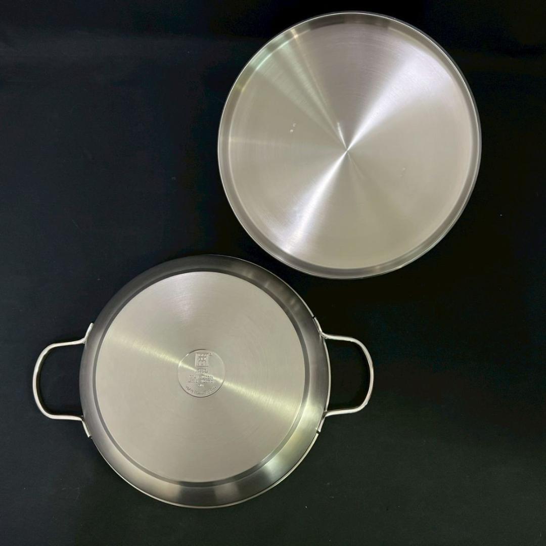 未使用 28cm ZWILLING TWIN スチーマー＆スモーカーセット