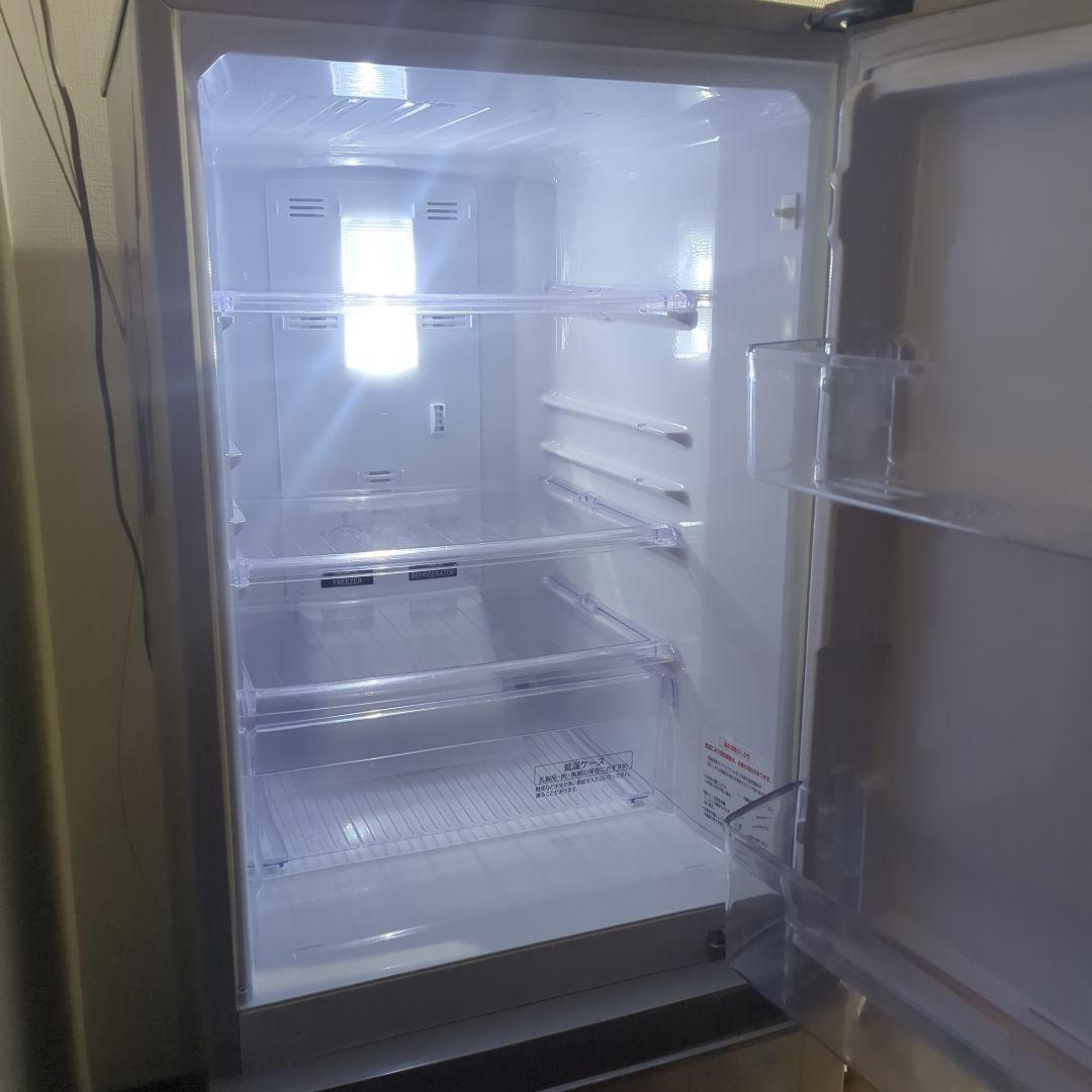 三菱 冷蔵庫 シルバー 2016年製