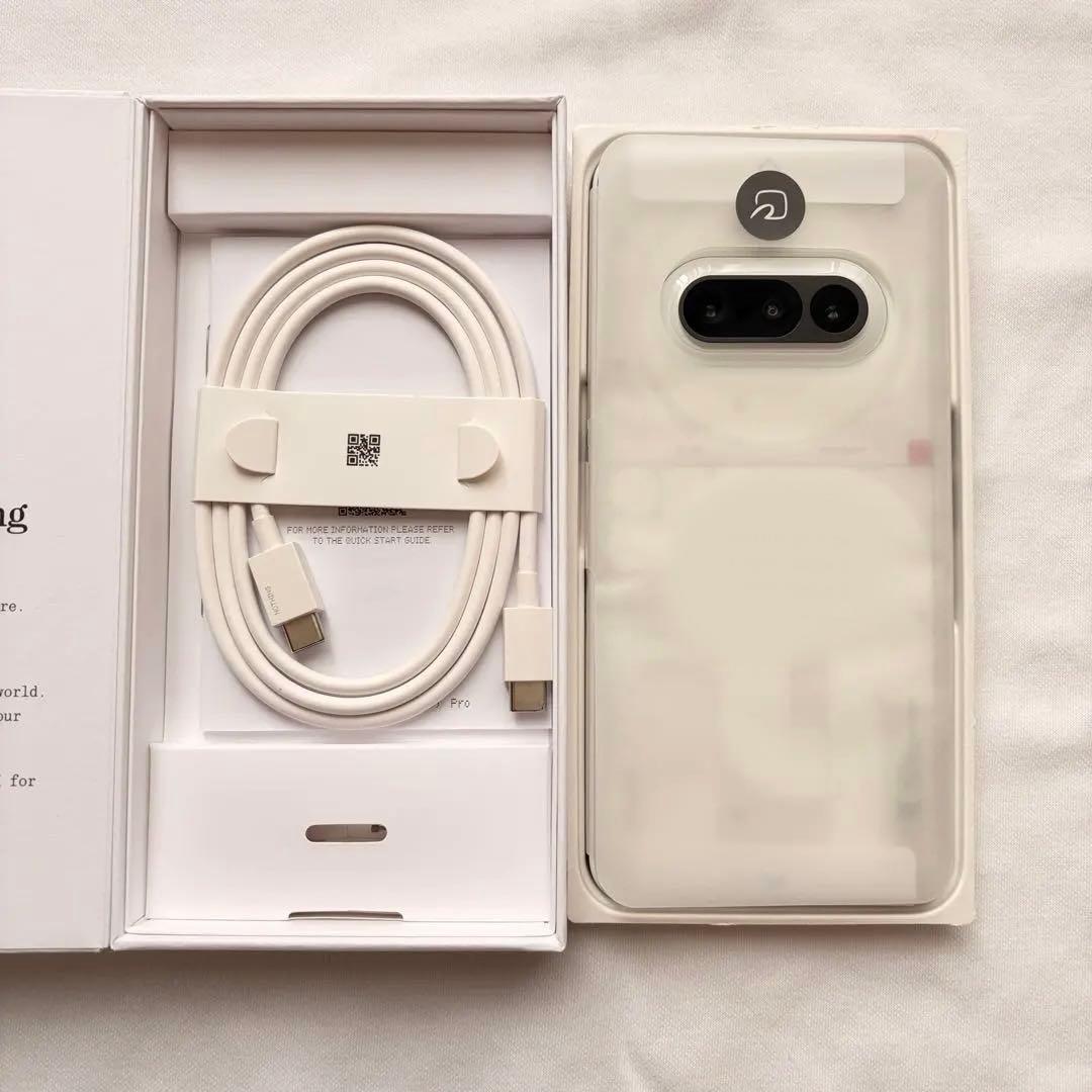 【新品】Nothing Phone 3a 8+128GB ホワイト