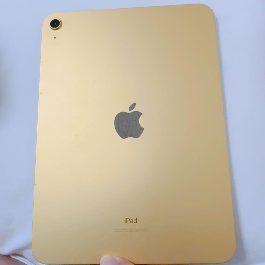 正規品Apple iPad Wi-Fiモデル(第10世代) イエロー256GB