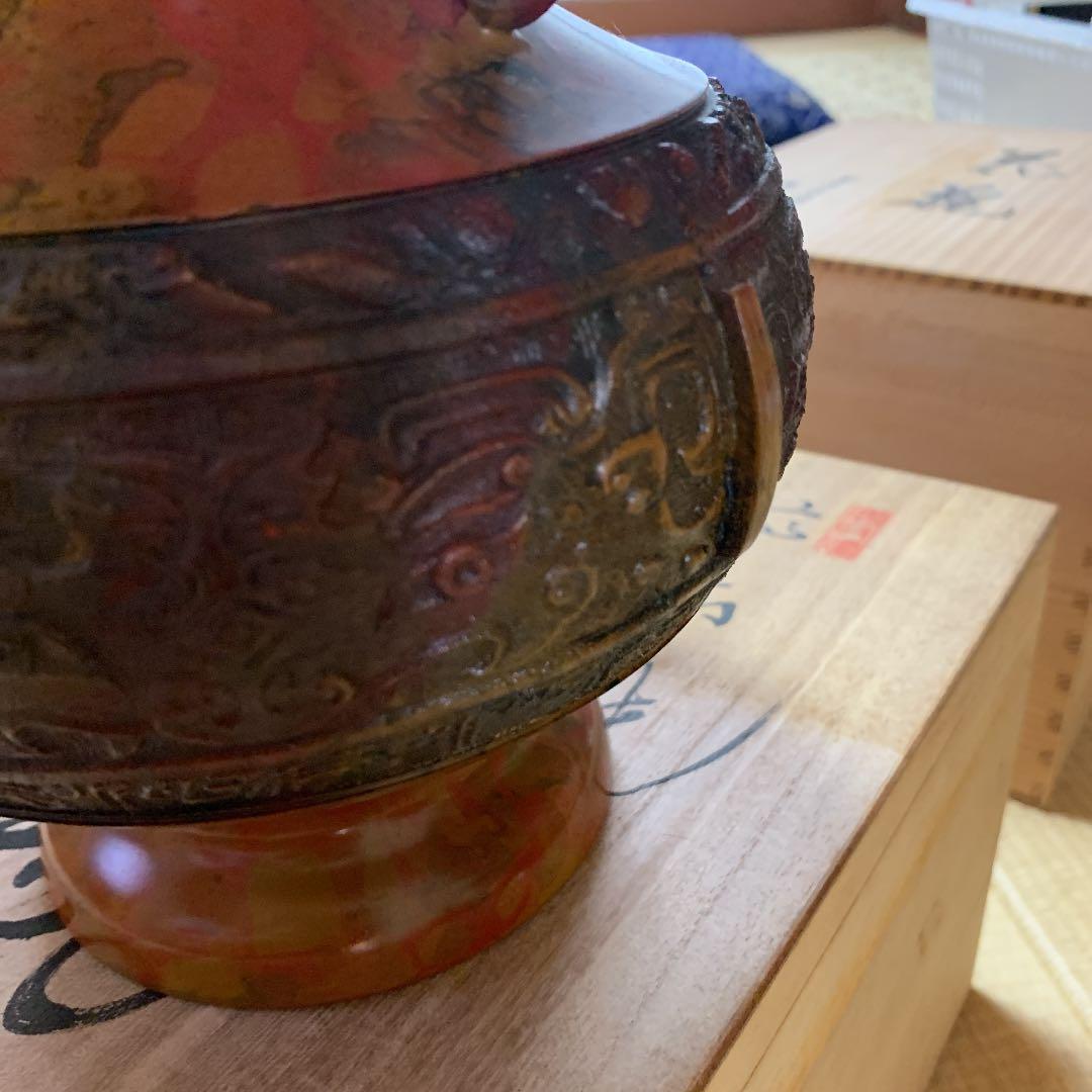 花瓶　そこに天龍？の刻印あり。