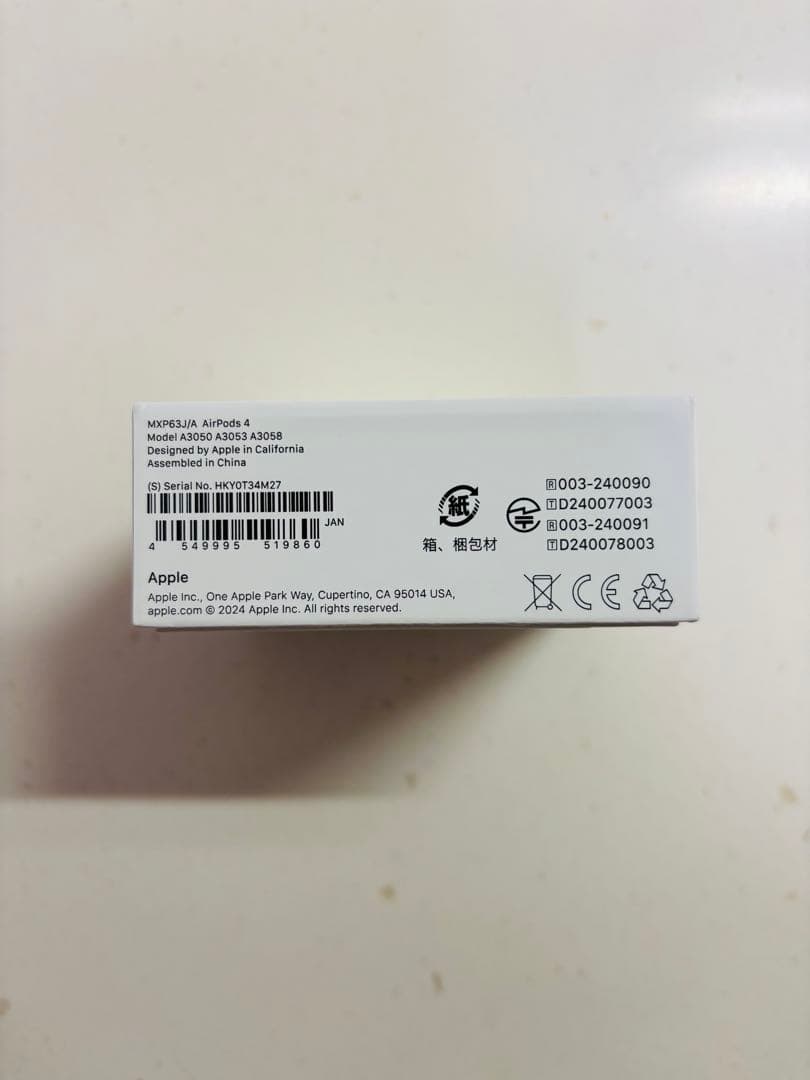 AirPods4 ノイキャン非搭載 箱付き 使用感あり