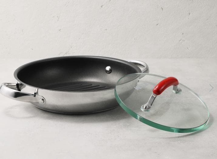 マイヤー(Meyer) プレス＆グリルパン ２４ｃｍ